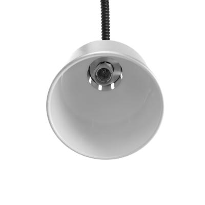 Výškově nastavitelná ohřívací lampa válcová, HENDI, Stříbrná, 230V/250W, ⌀175x(H)250mm | 273883